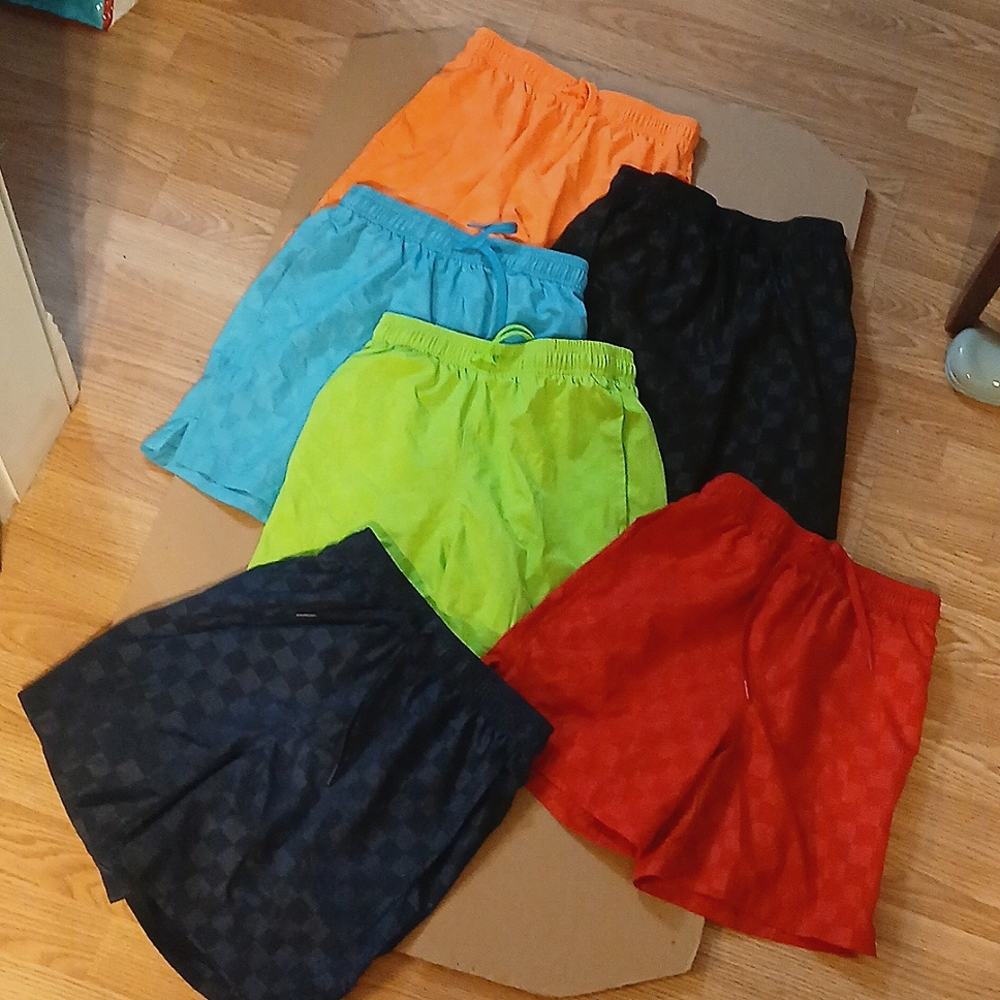 NWOT 6 pairs Athletic shorts